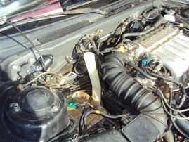 1992 MITSUBISHI 3000GT, 3.0L AUTO, COLOR SILVER, 153691